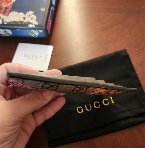 gucci tiger card holder|gucci bengal tiger wallet.